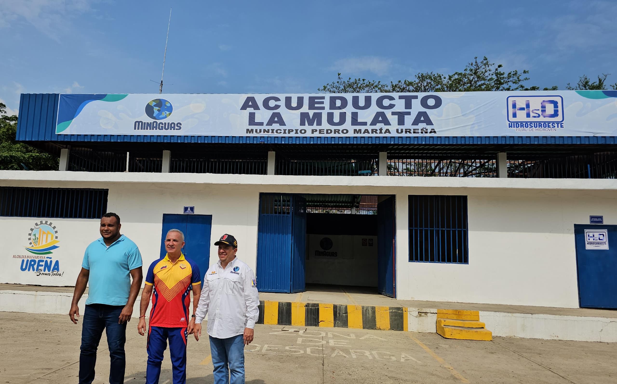 MinAguas y gobernación del Táchira inspeccionaron construcción de acueducto La Mulata